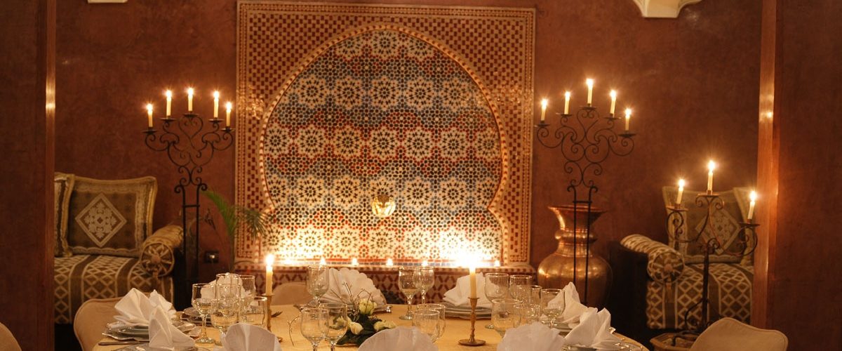 Palais Arabe Dinner Table