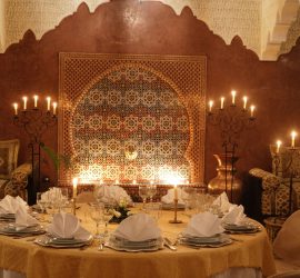Palais Arabe Dinner Table